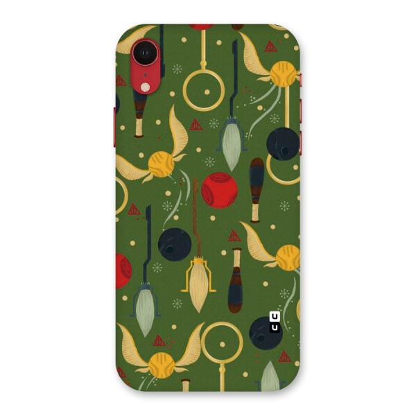 Flying Ball Pattern Back Case for iPhone XR