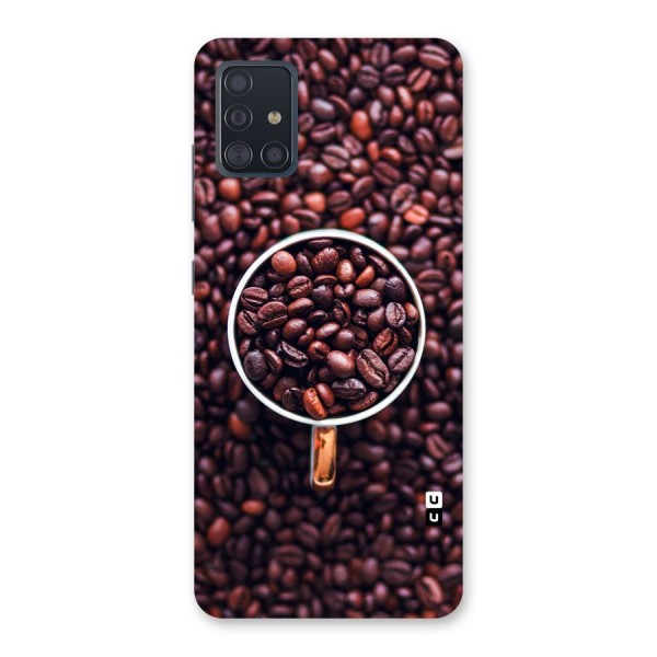 Focus Coffee Beans Back Case for Galaxy A51