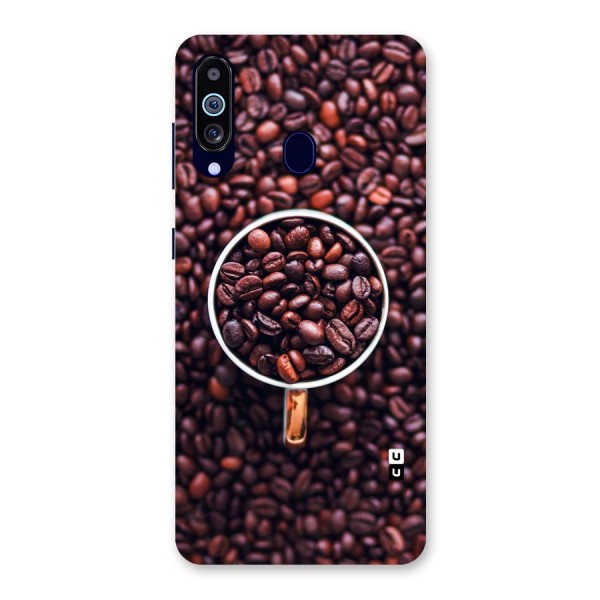 Focus Coffee Beans Back Case for Galaxy A60