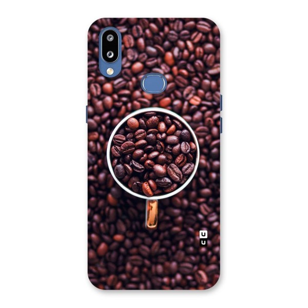 Focus Coffee Beans Back Case for Galaxy M01s