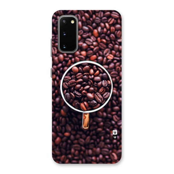 Focus Coffee Beans Back Case for Galaxy S20