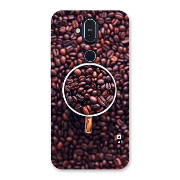 Focus Coffee Beans Back Case for Nokia 8.1