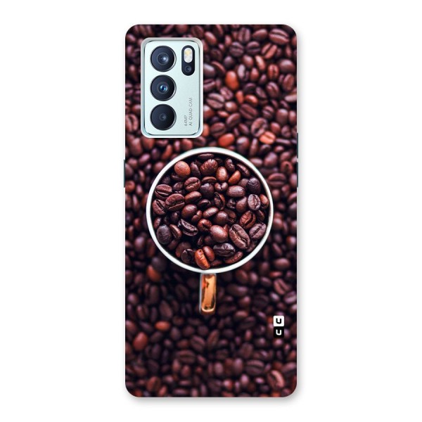 Focus Coffee Beans Back Case for Oppo Reno6 Pro 5G
