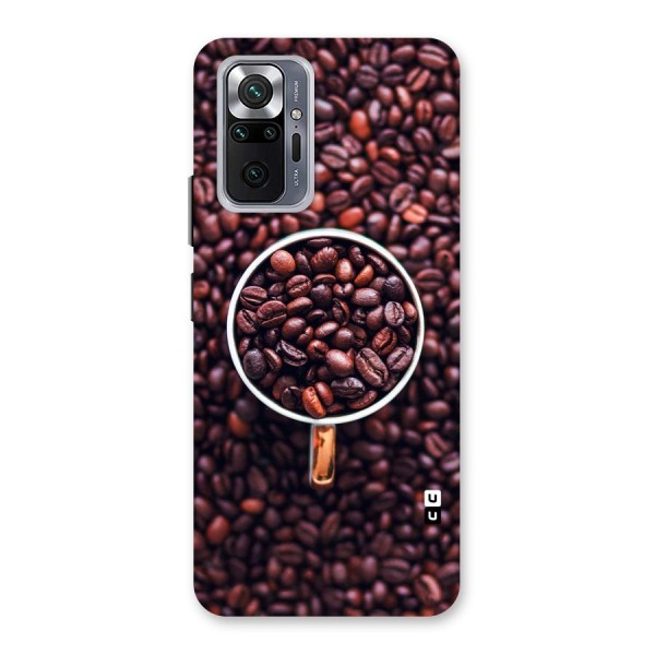 Focus Coffee Beans Back Case for Redmi Note 10 Pro