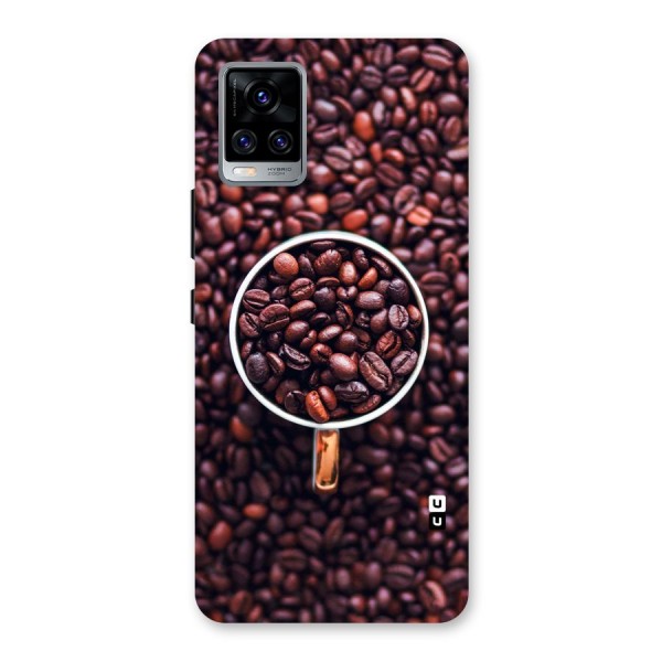 Focus Coffee Beans Back Case for Vivo V20 Pro