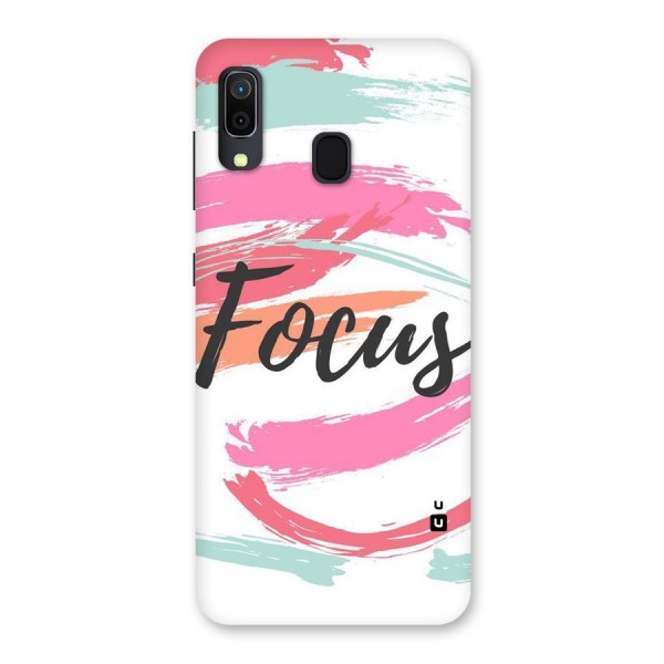 Focus Colours Back Case for Galaxy A20