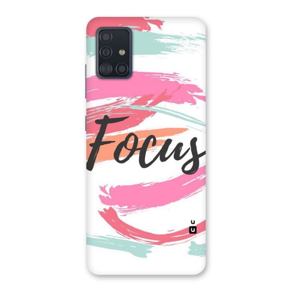 Focus Colours Back Case for Galaxy A51