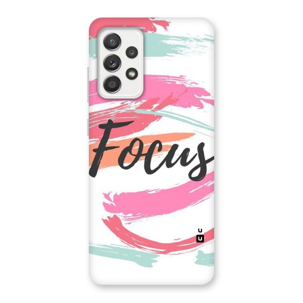 Focus Colours Back Case for Galaxy A52