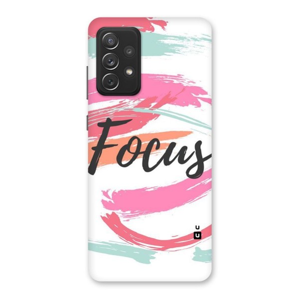 Focus Colours Back Case for Galaxy A72