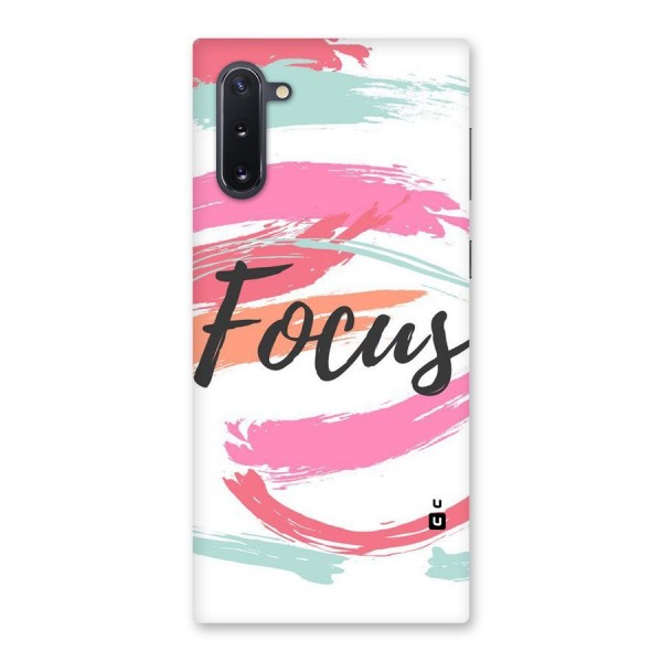 Focus Colours Back Case for Galaxy Note 10