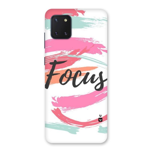 Focus Colours Back Case for Galaxy Note 10 Lite