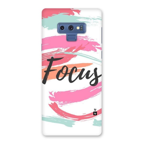 Focus Colours Back Case for Galaxy Note 9