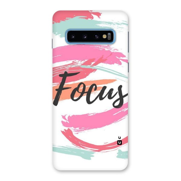 Focus Colours Back Case for Galaxy S10