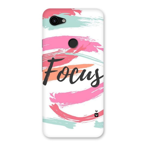 Focus Colours Back Case for Google Pixel 3a XL