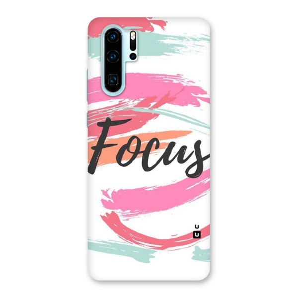 Focus Colours Back Case for Huawei P30 Pro