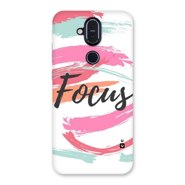 Focus Colours Back Case for Nokia 8.1