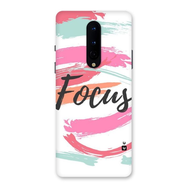 Focus Colours Back Case for OnePlus 8