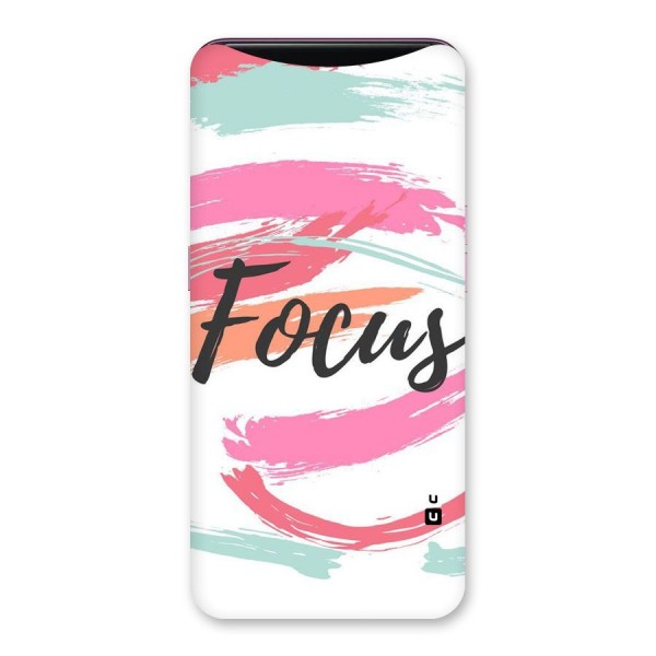 Focus Colours Back Case for Oppo Find X