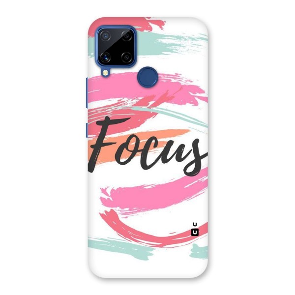 Focus Colours Back Case for Realme Narzo 30A