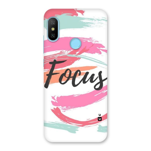 Focus Colours Back Case for Redmi 6 Pro