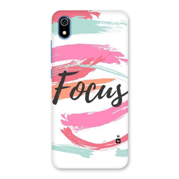 Focus Colours Back Case for Redmi 7A