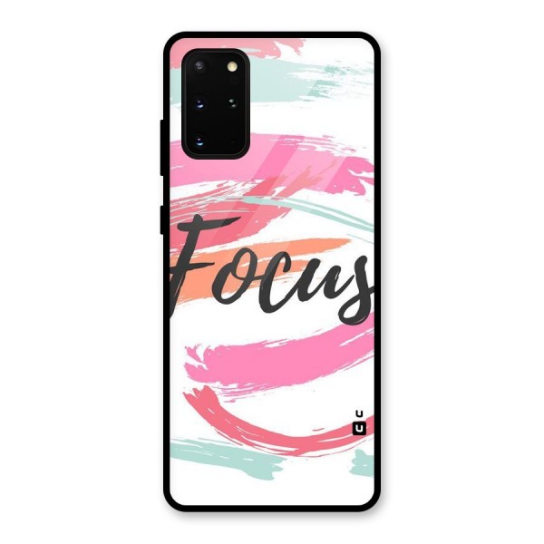 Focus Colours Glass Back Case for Galaxy S20 Plus