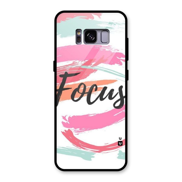 Focus Colours Glass Back Case for Galaxy S8