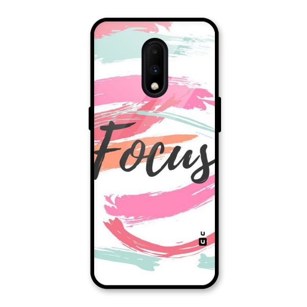 Focus Colours Glass Back Case for OnePlus 7