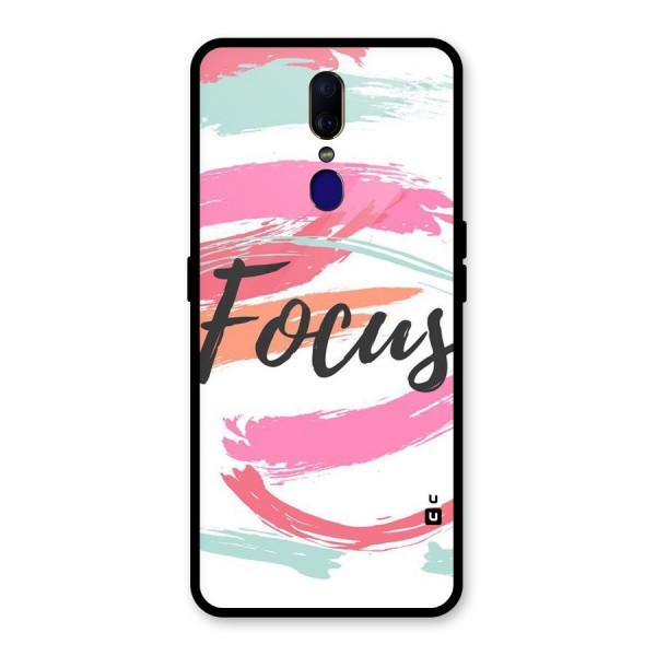 Focus Colours Glass Back Case for Oppo F11