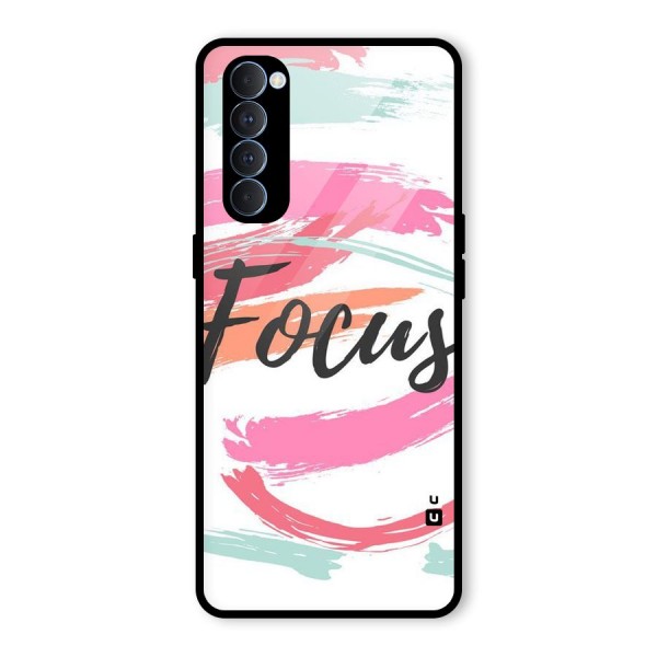 Focus Colours Glass Back Case for Oppo Reno4 Pro