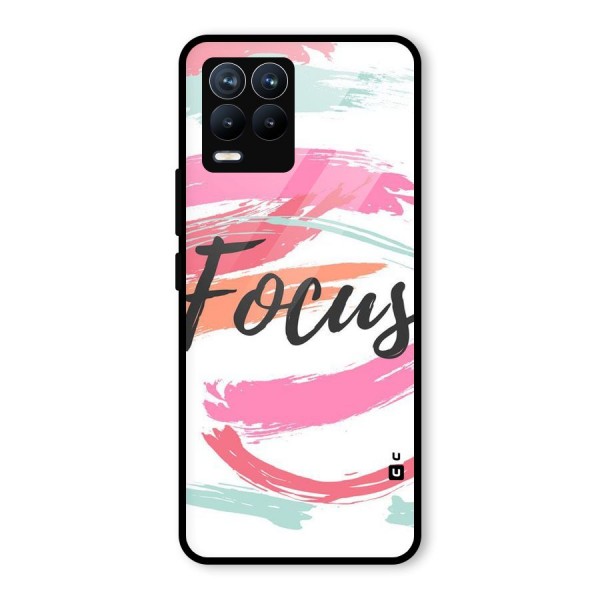 Focus Colours Glass Back Case for Realme 8 Pro