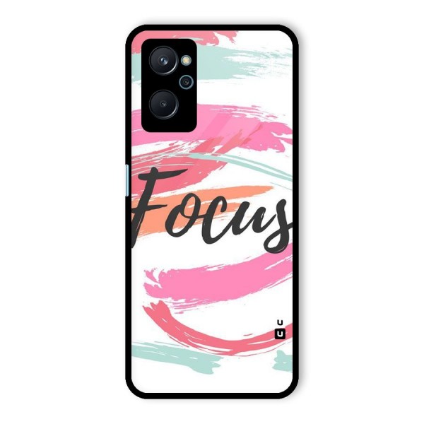 Focus Colours Glass Back Case for Realme 9i