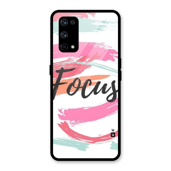 Focus Colours Glass Back Case for Realme X7 Pro