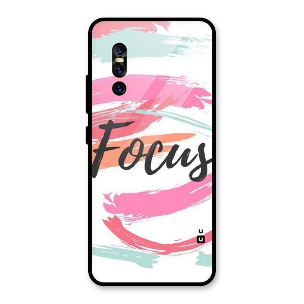 Focus Colours Glass Back Case for Vivo V15 Pro