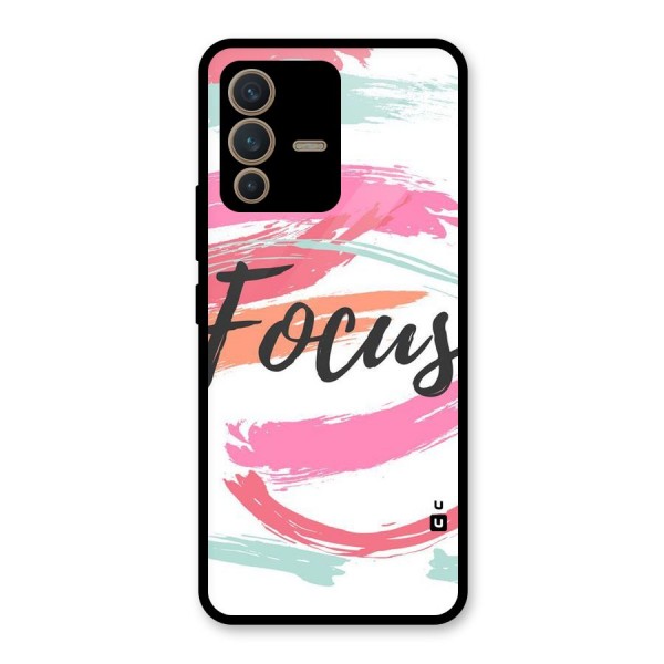 Focus Colours Glass Back Case for Vivo V23 5G