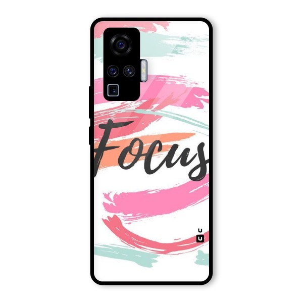 Focus Colours Glass Back Case for Vivo X50 Pro