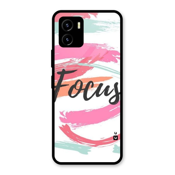 Focus Colours Glass Back Case for Vivo Y15s