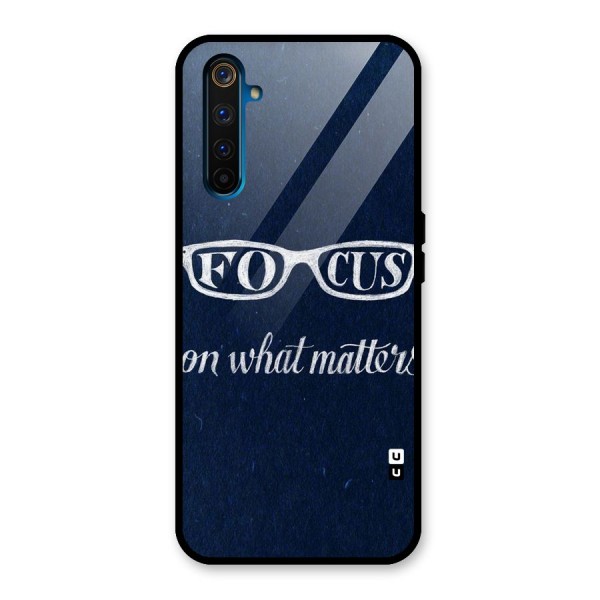 Focus Matters Glass Back Case for Realme 6 Pro