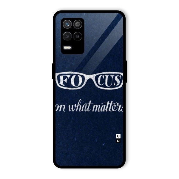 Focus Matters Glass Back Case for Realme 9 5G