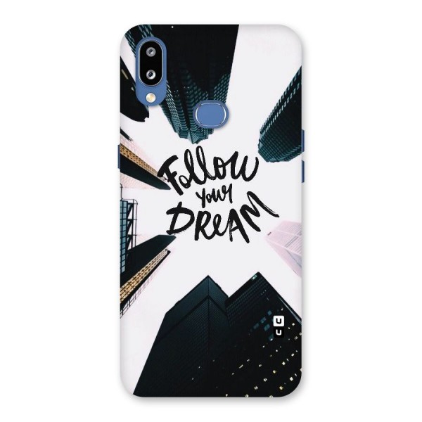 Follow Dream Back Case for Galaxy M01s