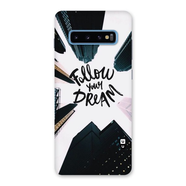 Follow Dream Back Case for Galaxy S10 Plus