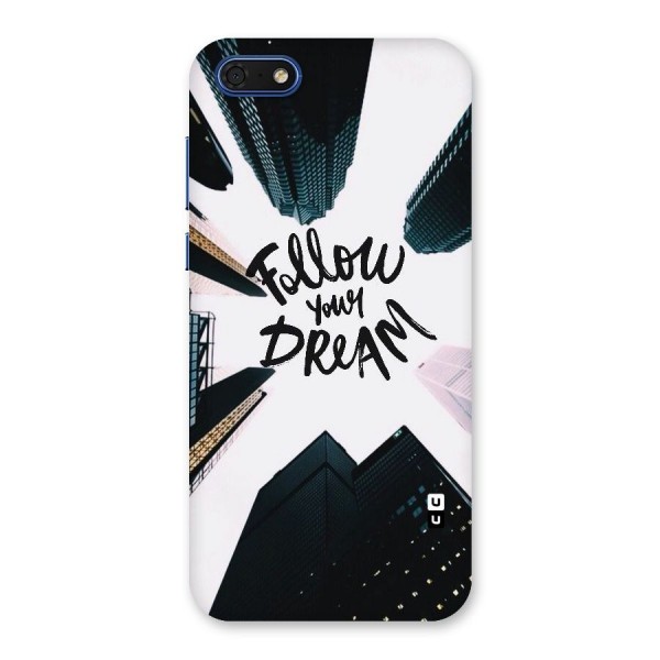 Follow Dream Back Case for Honor 7s