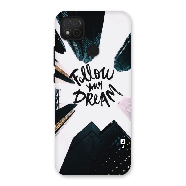 Follow Dream Back Case for Redmi 9C