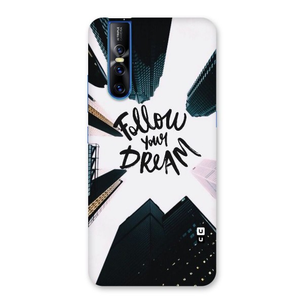 Follow Dream Back Case for Vivo V15 Pro