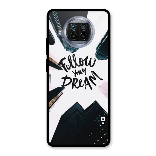 Follow Dream Glass Back Case for Mi 10i