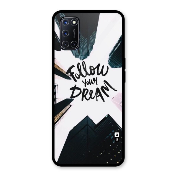 Follow Dream Glass Back Case for Oppo A52