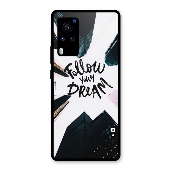 Follow Dream Glass Back Case for Vivo X60 Pro