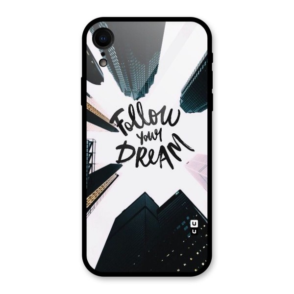 Follow Dream Glass Back Case for XR