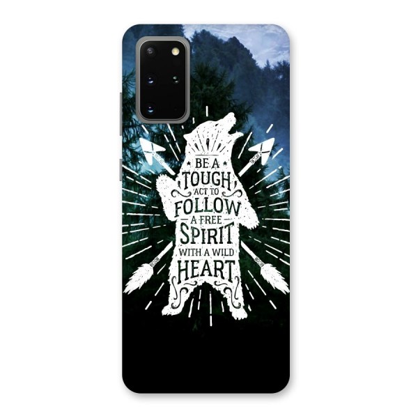 Follow Spirit Heart Back Case for Galaxy S20 Plus