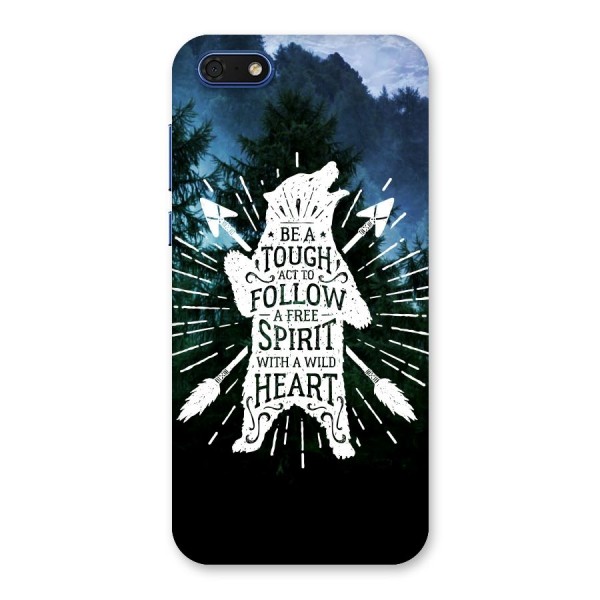 Follow Spirit Heart Back Case for Honor 7s